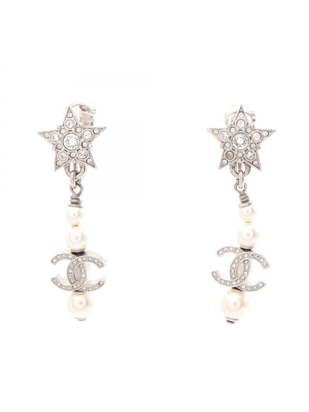 Chanel Coco Mark Star Swing Earring #297130C44B